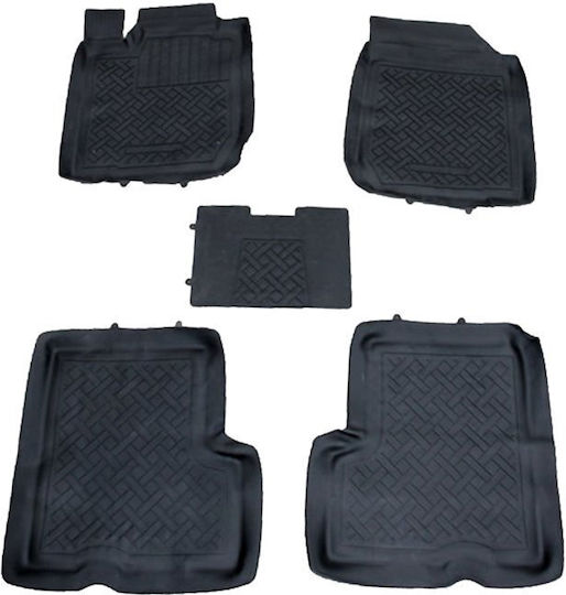 Set 5 Rubber Mat Covers Idealstore Dacia Logan 2005-2014