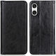 Book Leather Black (Xperia 10 VI)