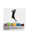 Wall Sticker Basketball 01 Blue