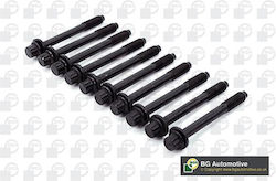 Set of Cylinder Head Bolts Kia Sorento 2.4-British Gasket BGA-BGBK4341