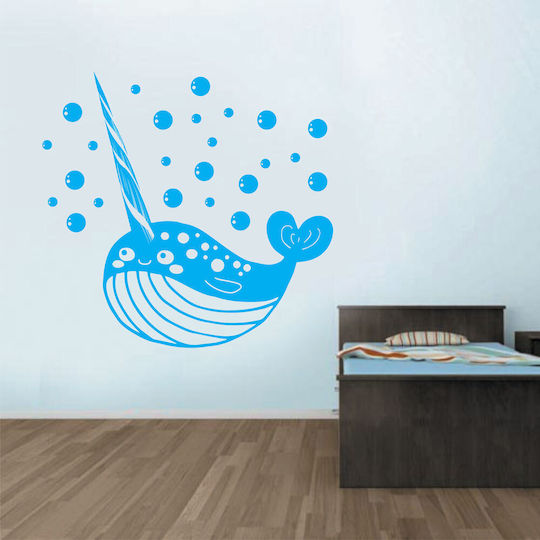 Kids Wall Sticker Whale As In Picture