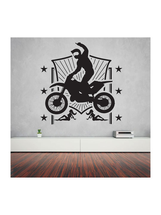Decorative Wall Sticker Motocross 1 Piece 40x40...