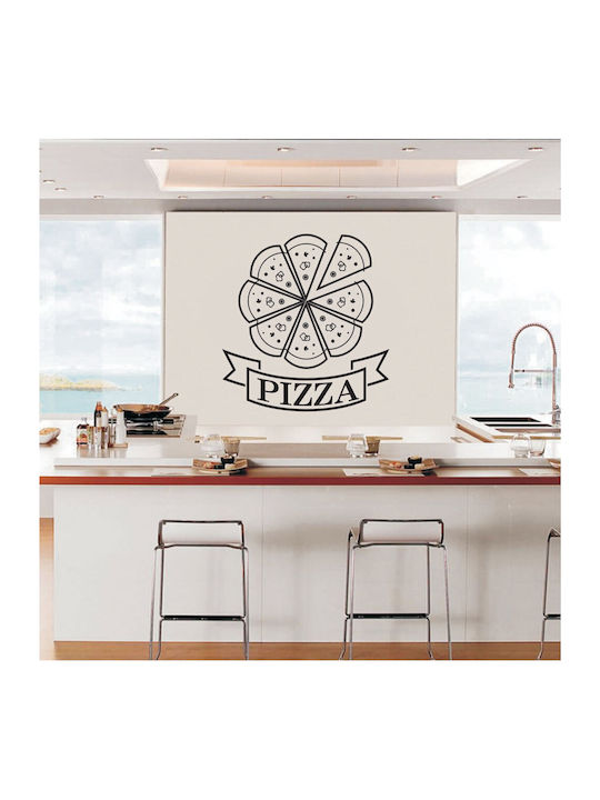 Διακοσμητικό Αυτοκόλλητο Τοίχου Pizza 4 1τμχ 30...