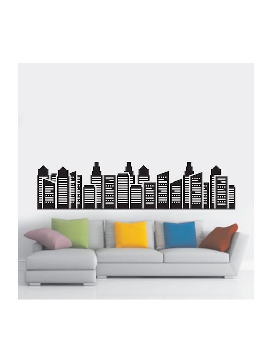 Decorative Sticker Wall Skyline 03 - Reverse Di...