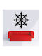 Decorative Wall Sticker Chaos Star 1 Piece 30x30cm Orafol
