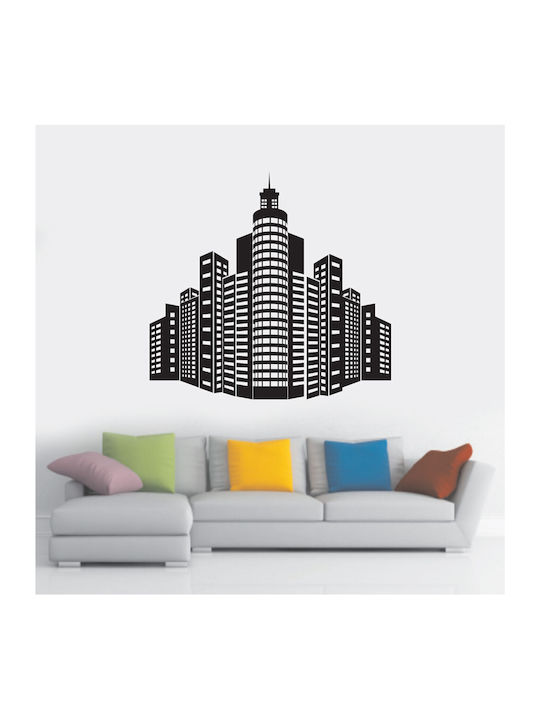 Decorative Sticker Wall Buildings 02 As In The ...