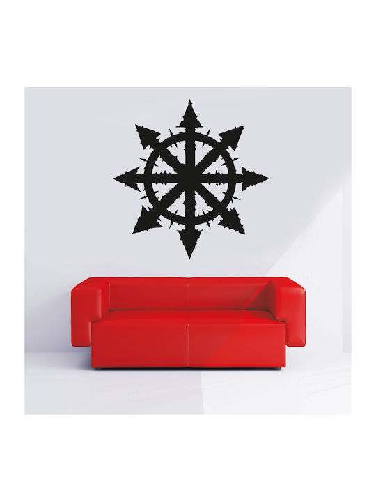 Decorative Sticker Wall Chaos Star - Reverse Di...