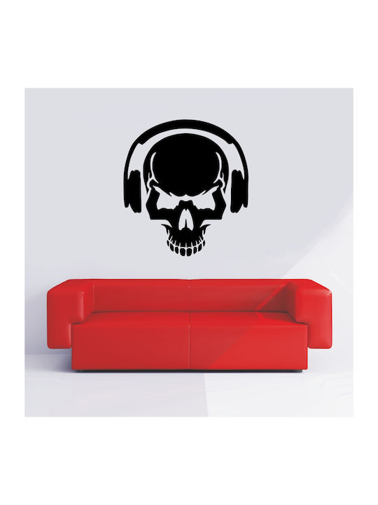 Decorative Sticker Wall Music Skull As In Image...
