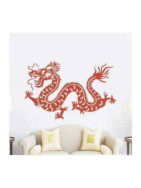 Autocolant Decorativ De Perete Dragon 1 Buc Orafol