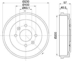 Hella Brake Drums