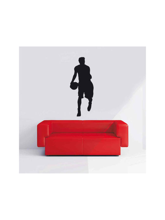 Basketball Wandsticker 04 Weiß