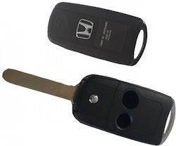 Honda Car Key Shell with Blade with 2 Buttons for Honda