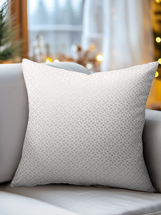 Beauty Home Christmas Decorative Square Pillowcase Beige 45x45cm