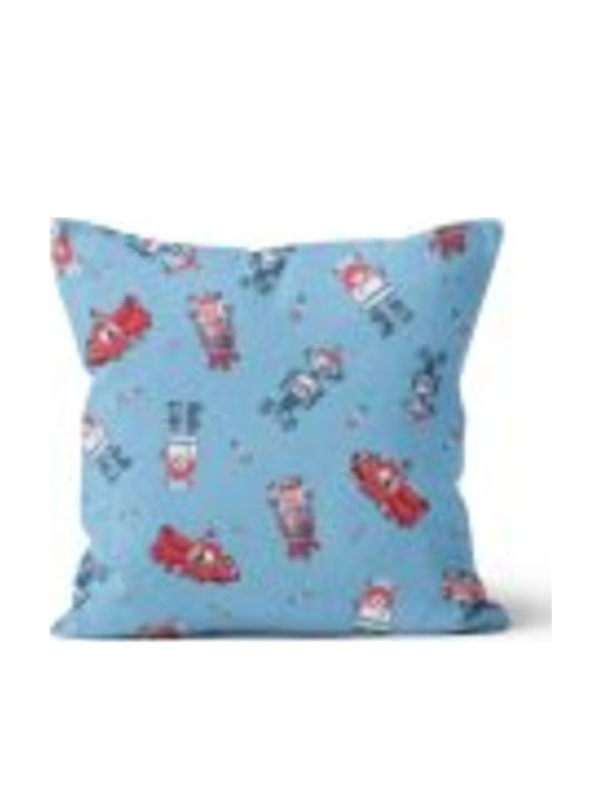 Beauty Home Kinder Wurfkissen Blau 45x45cm