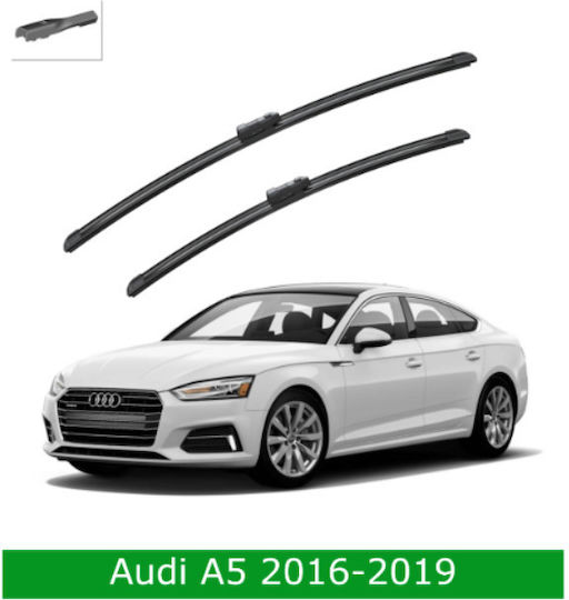 Front Wiper Blade Set Audi A5 2016-2019 600mm 500mm Bosch Aerotwin 3398000058 24" & 20" 2 Pieces