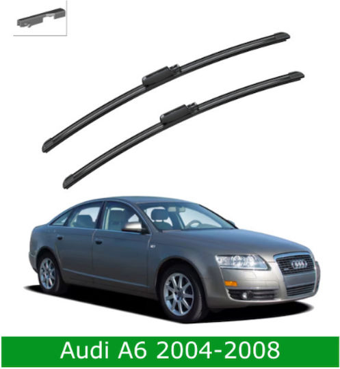 Σετ Υαλοκαθαριστήρες Εμπρός Audi Α6 2004-2008 550mm 550mm Bosch Aerotwin 3398000063 22" & 22" 2 Τεμάχια