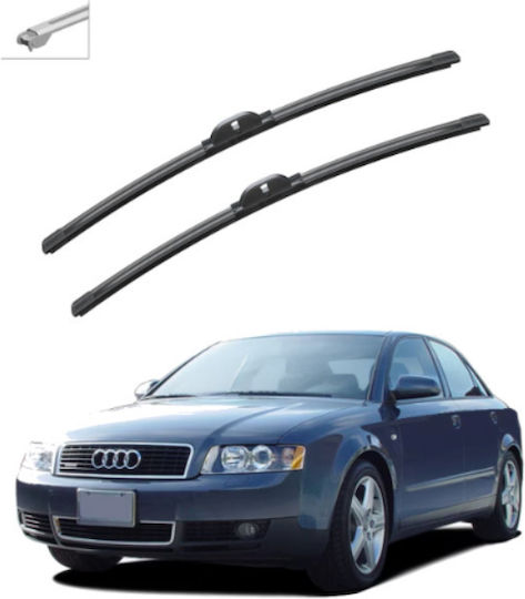 Front Wiper Blade Set Audi A4 2003-2004 550mm 550mm Bosch Aerotwin 3398000050 22" & 22" 2 Pieces