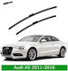 Front Wiper Blade Set Audi A5 2011-2016 600mm 500mm Bosch Aerotwin 3398000057 24" & 20" 2 Pieces