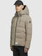 Jacket Puffer Waterproof and Windproof Light Gray