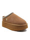 Jane 02 Suede Damen Hausschuhe Braune