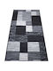 Sakalidis Luxe 2191-6 Non-slip Rectangular Gray Living Room Rug by the Meter