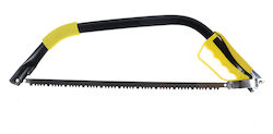 Idealstore Profitools Hand Saw Dry Wood Bow Type Hardened Steel Blade Foam Handle Blade Length 52.5 Mm