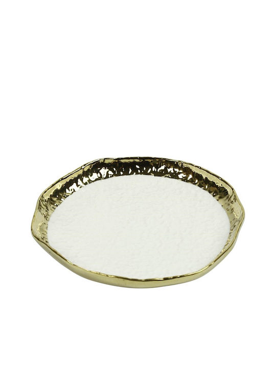 Countryfield Ceramic Decorative Platter White 18x18cm