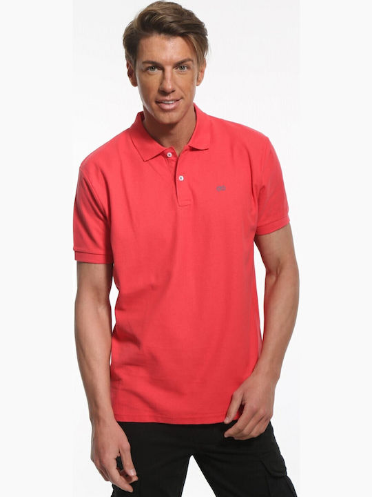 Double Tricou Polo Roșu