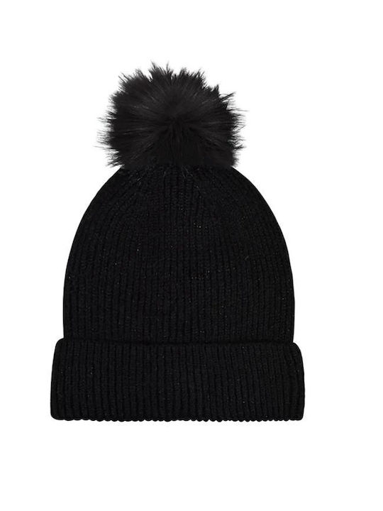 Stamion Kids Beanie Knitted Black