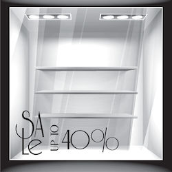 Orafol Autocolant Afișare Reduceri Blue S 11887...