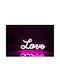 Επιγραφη I-total Xl2761c Led Love 20,5x10,4cm