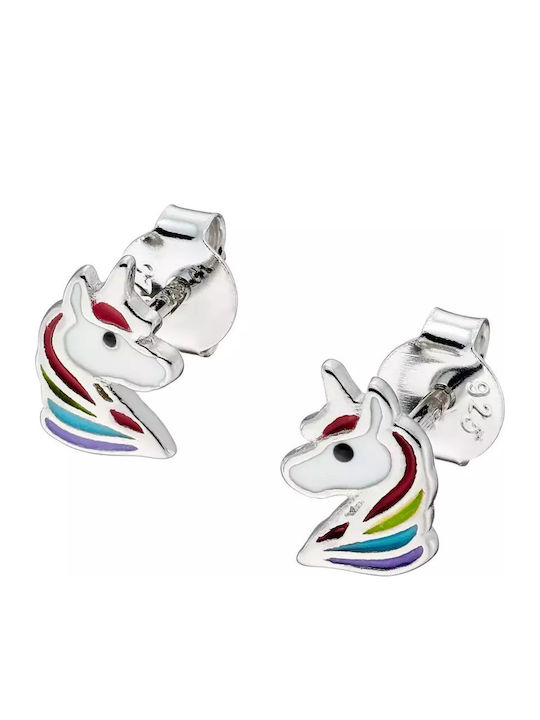 Oxzen Cercei Fetițe Studs Animale Unicorn Din Argint