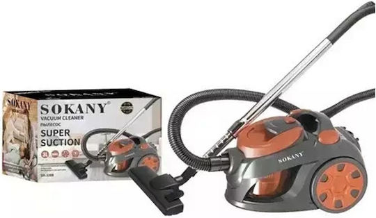 Sokany Staubsauger Feststoffe 3000W mit Kunststoff Behälter 3Es