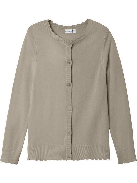 Name It Παιδική Ζακέτα Πλεκτή Beige