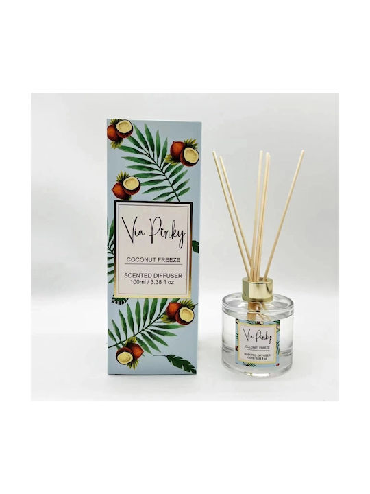 Via Pinky Diffuser with Fragrance Coconut 100ml