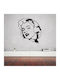 Dekorativer Aufkleber Wand Marilyn Monroe Wie Auf Dem Bild 1Stück 40x45cm Orafol