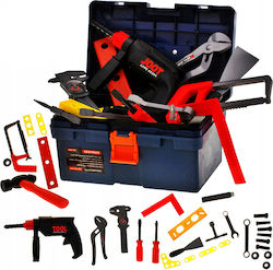Idealstore Fulltools Werkzeugset Enthält 50 Werkzeuge Zubehör Verschiedene Arten von Schraubenschlüsseln Schrauben Schaber Bügelsäge Hammer Enthält Aufbewahrungsbox