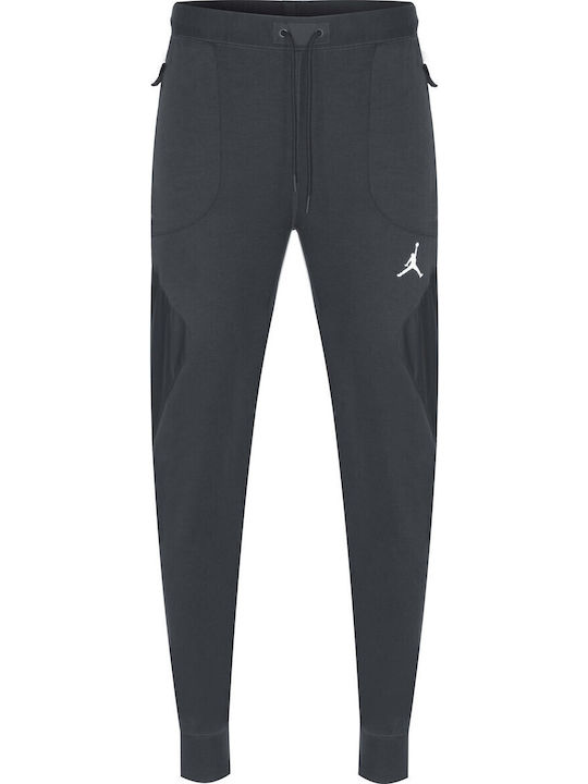 Jordan Παντελόνι Φόρμας Dri-Fit με Λάστιχο Γκρι
