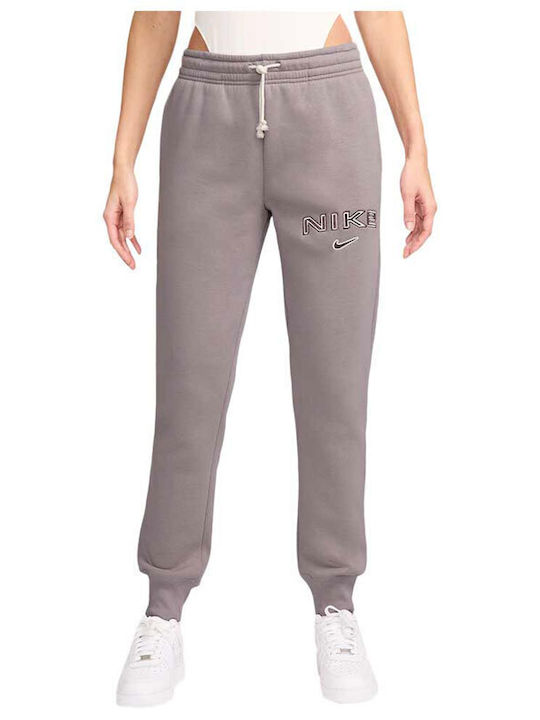 Nike Sportswear High Waist Sweatpants Fleece Lt...
