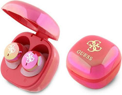 Guess Printed Logo In-ear Ροζ