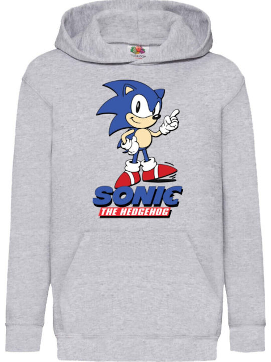 Kinder Kapuzenpullover Sonic the Hedgehog Trala...