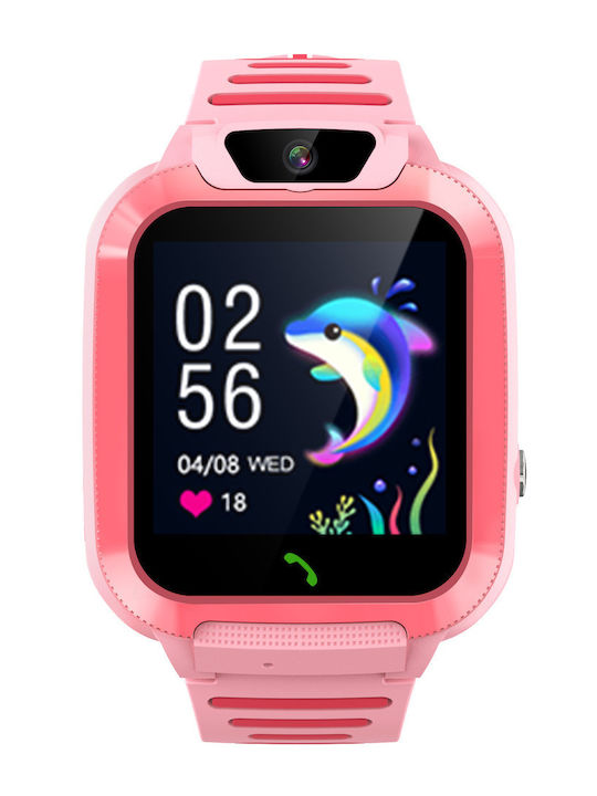 Kids' Smartwatch With GPS Pink