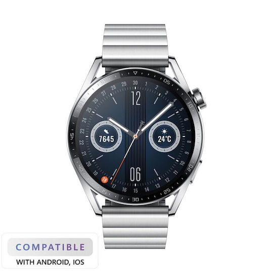 Huawei Watch GT 3 Stainless Steel 46mm Refurbished Grade A Γκρι
