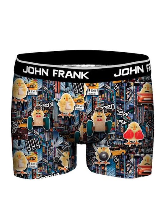 John Frank Men's Boxer Black