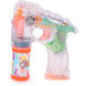 Pistol cu Bule de Săpun Idealstore Efecte Sonore și Luminoase Bule de Săpun Multicolore Include Lichid pentru Bule Elemente Durabile și Sigure