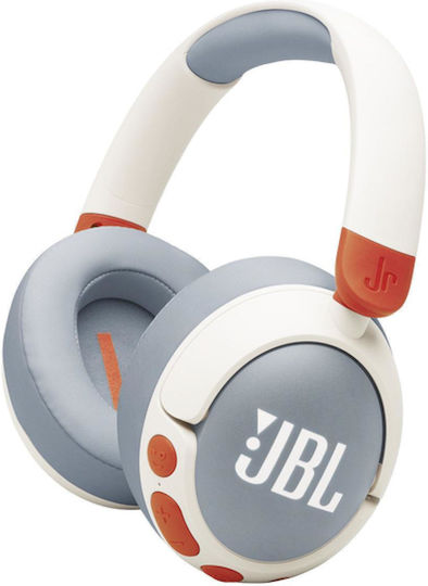 JBL Junior 470nc Wireless / Wired Over Ear Headphones with 50 hours of Operation White