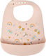 Wasserdicht Lätzchen Silikon mit Tasche Fantasy Garden für 6 m+