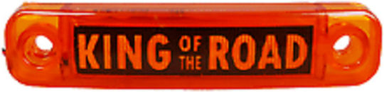 Seiten-Volumenleuchte LED 24V King Road Orange
