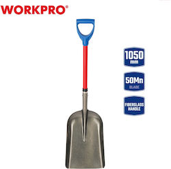 Φτυαρι Τετραγωνη Μυτη Fiberglass Λαβη 1110mm Wp335003 Workpro Φτυαρι Τετραγωνη Μυτη Fiberglass Λαβη 1110mm Wp335003 Workpro