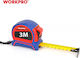 WorkPro Μετροταινία με Μαγνήτη 25mm x 7.5m